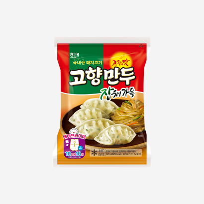 고향만두 잡채가득 320g 제품 이미지