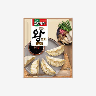 고향만두 얇은피 왕교자 (고기)